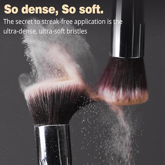 BEAKEY Makeup Brush Set (10+2) - BEAKEY