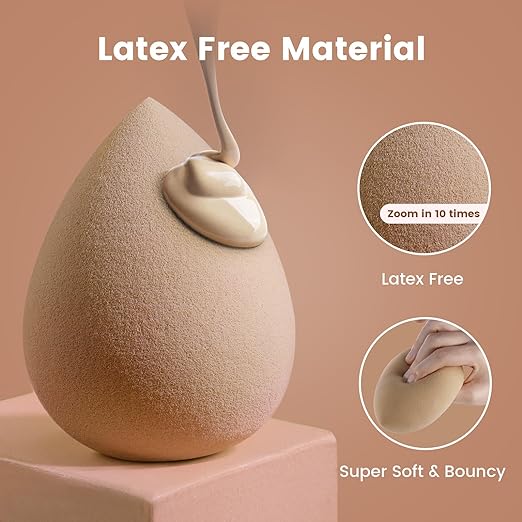 BEAKEY Makeup Sponge Set of 3 - BEAKEY