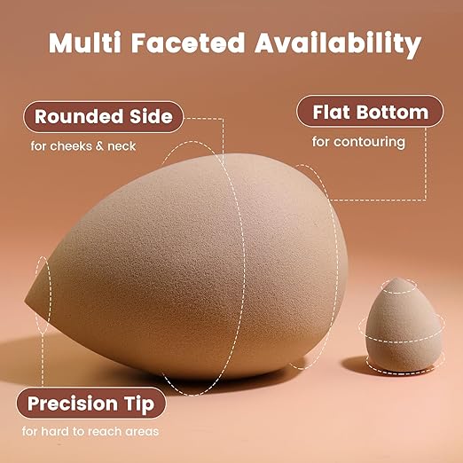 BEAKEY Makeup Sponge Set of 3 - BEAKEY