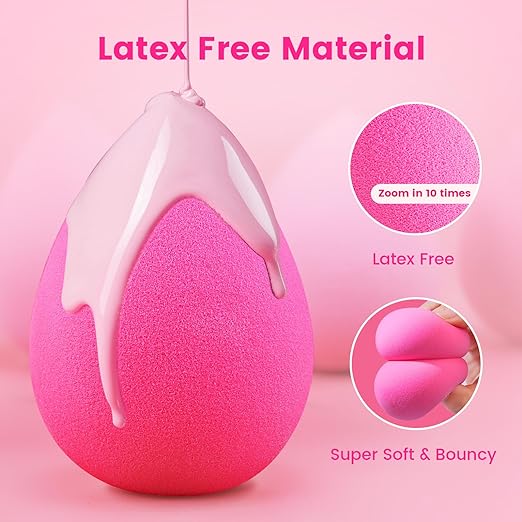 BEAKEY Makeup Sponge Set of 3 - BEAKEY