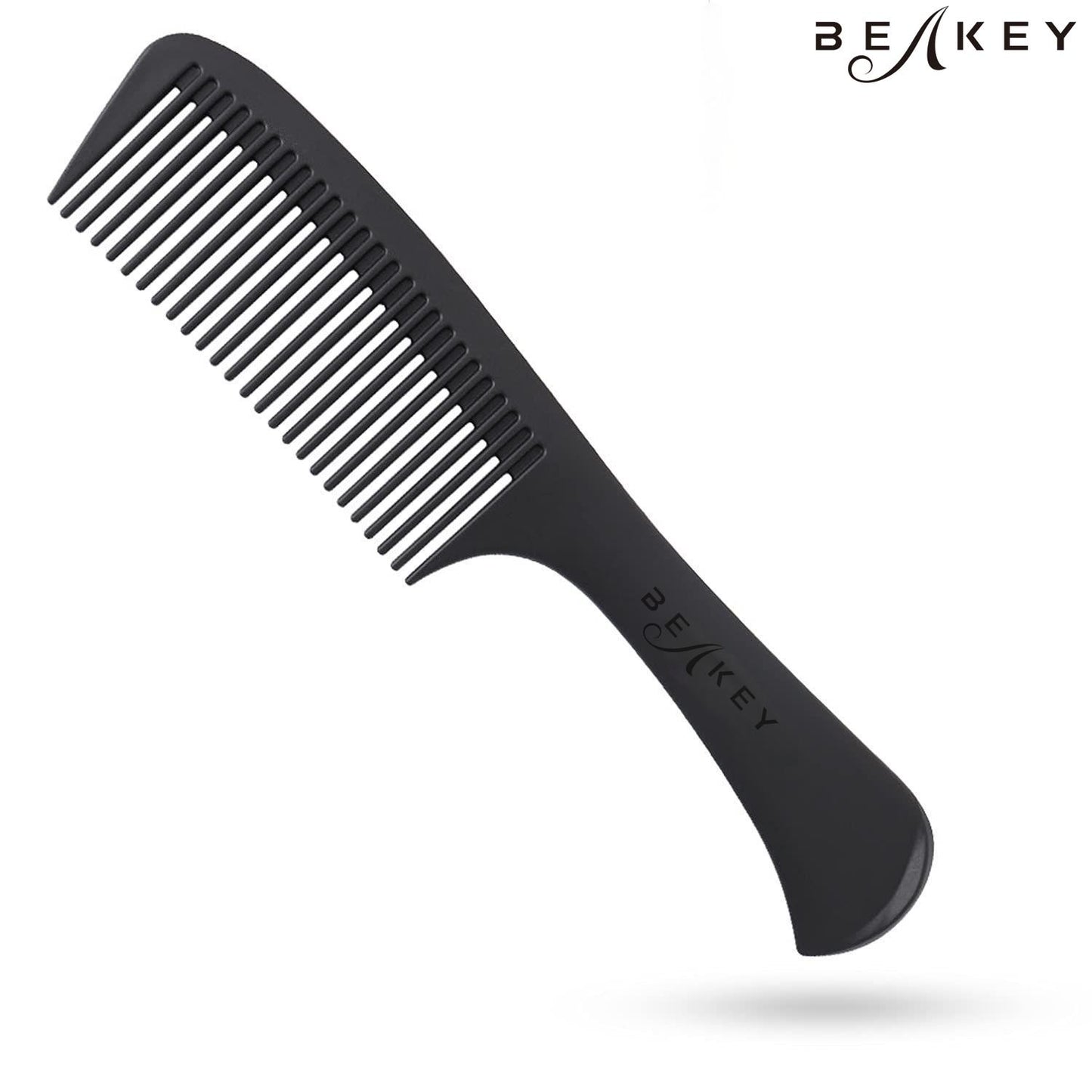 BEAKEY Combs,Round Tooth Comb Barber Tooth Comb Travel Hair Comb for Men Women - BEAKEY