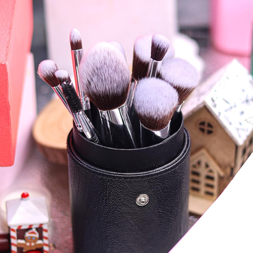 BEAKEY Soft Make up Brushes – 12Pcs Premium Makeup Brush Set