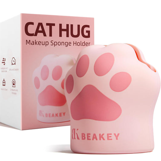 BEAKEY - Cat Hug Makeup Sponge Holder - BEAKEY