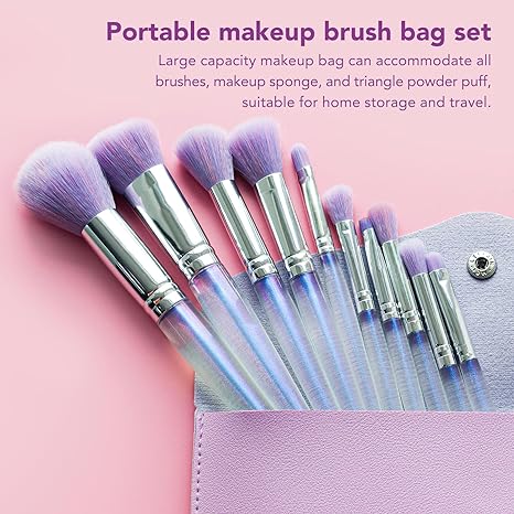 BEAKEY Travel Makeup Brushes - BEAKEY