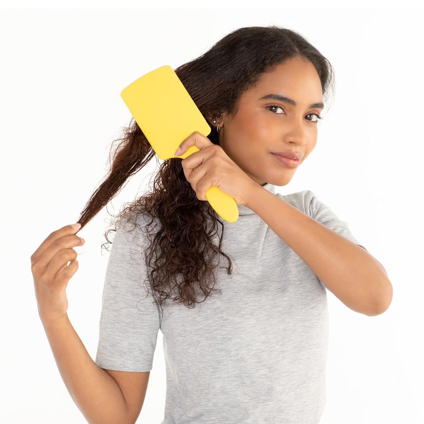 BEAKEY Hair brush for Thick Curly Thin Long Short Wet or Dry Hair Adds Shine and Makes Hair Smooth