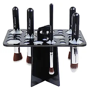 BEAKEY Collapsible Acrylic Makeup Brush Drying  Holder OKBUY123