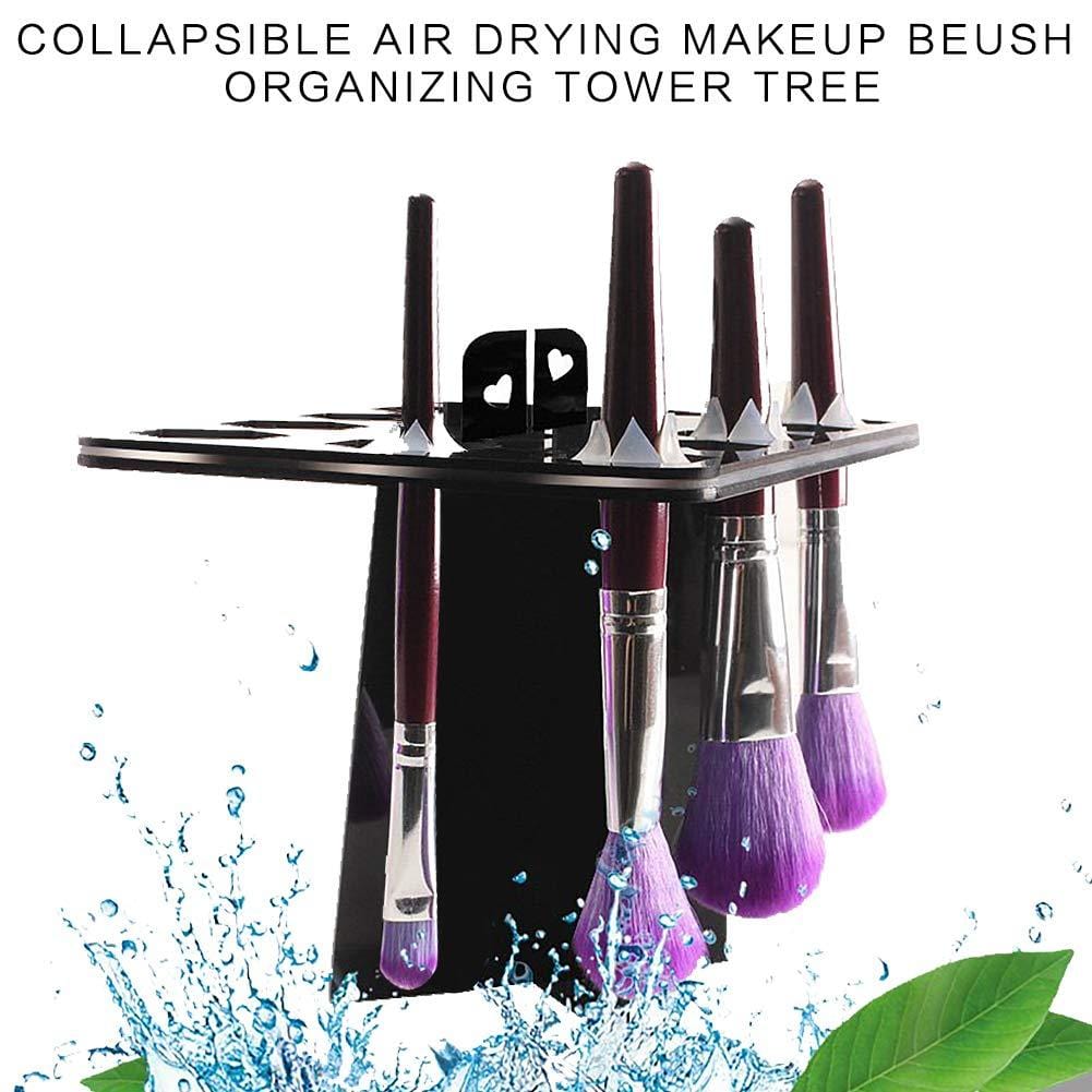 Makeup Brush Drying Rack (28 Holes) - BEAKEY